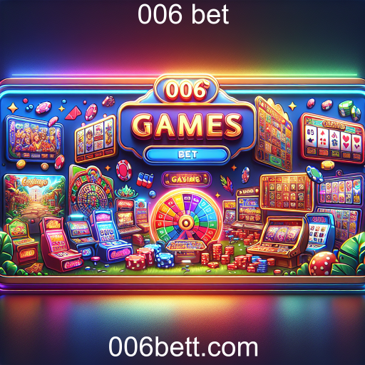 Explorando a Categoria de Jogos no '006 Bet': Diversão e Emoção ao Seu Alcance
